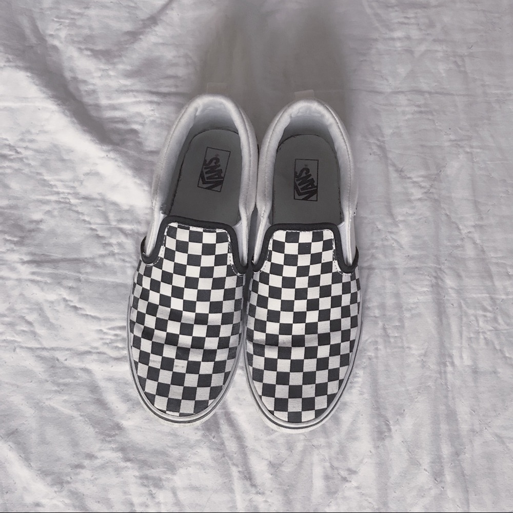 Checkered Vans